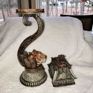 Candle Holder & Trinket Box